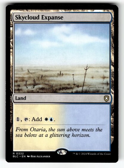 Skycloud Expanse – 332 BLC: Commander: Bloomburrow R LP