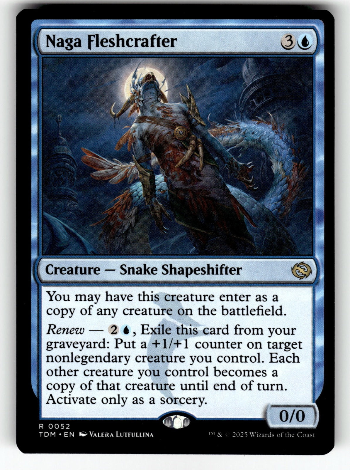 Naga Fleshcrafter – 52 TDM: Tarkir: Dragonstorm R NM