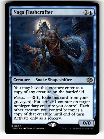 Naga Fleshcrafter – 52 TDM: Tarkir: Dragonstorm R NM