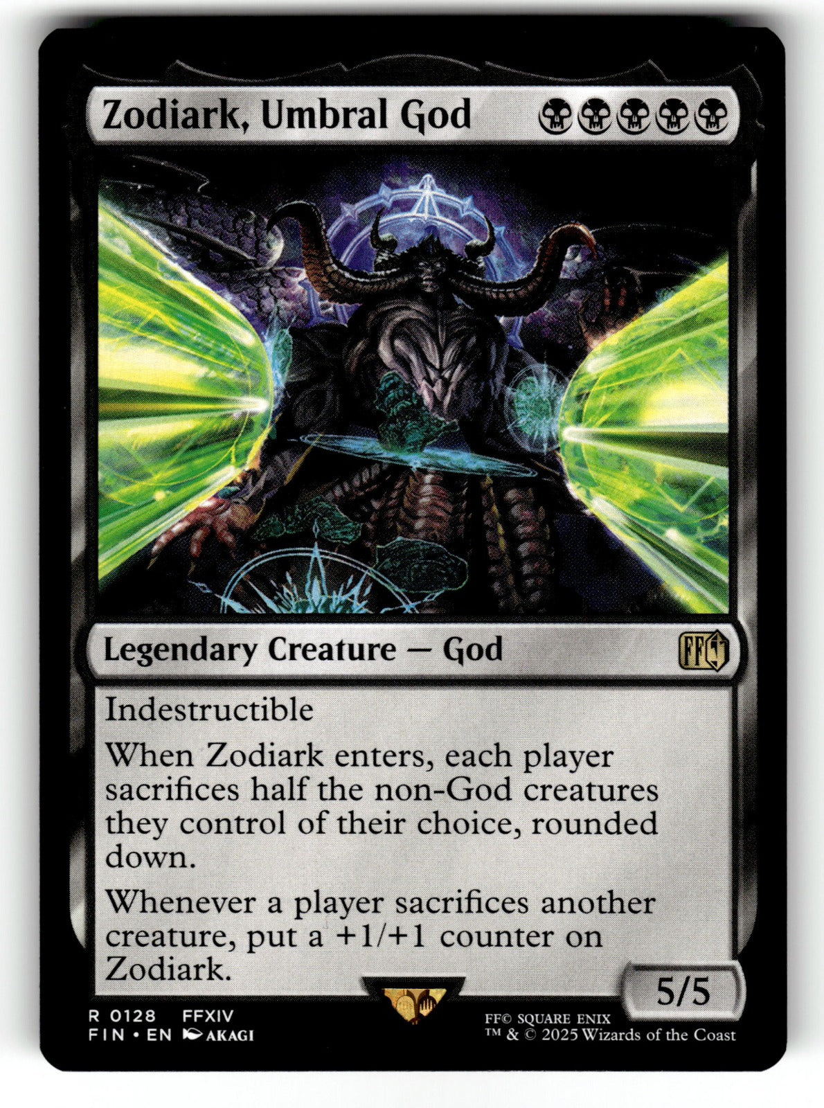 Zodiark, Umbral God – 128 FIN: FINAL FANTASY R NM