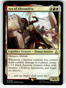 Aya of Alexandria – 48 ACR: Universes Beyond: Assassin's Creed R FoilNM