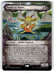 Taster of Wares (Showcase) – 314 ECL: Lorwyn Eclipsed R NM