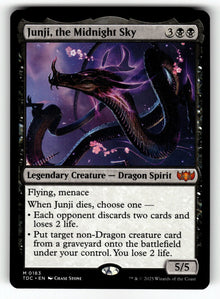 Junji, the Midnight Sky – 183 TDC: Commander: Tarkir: Dragonstorm M NM