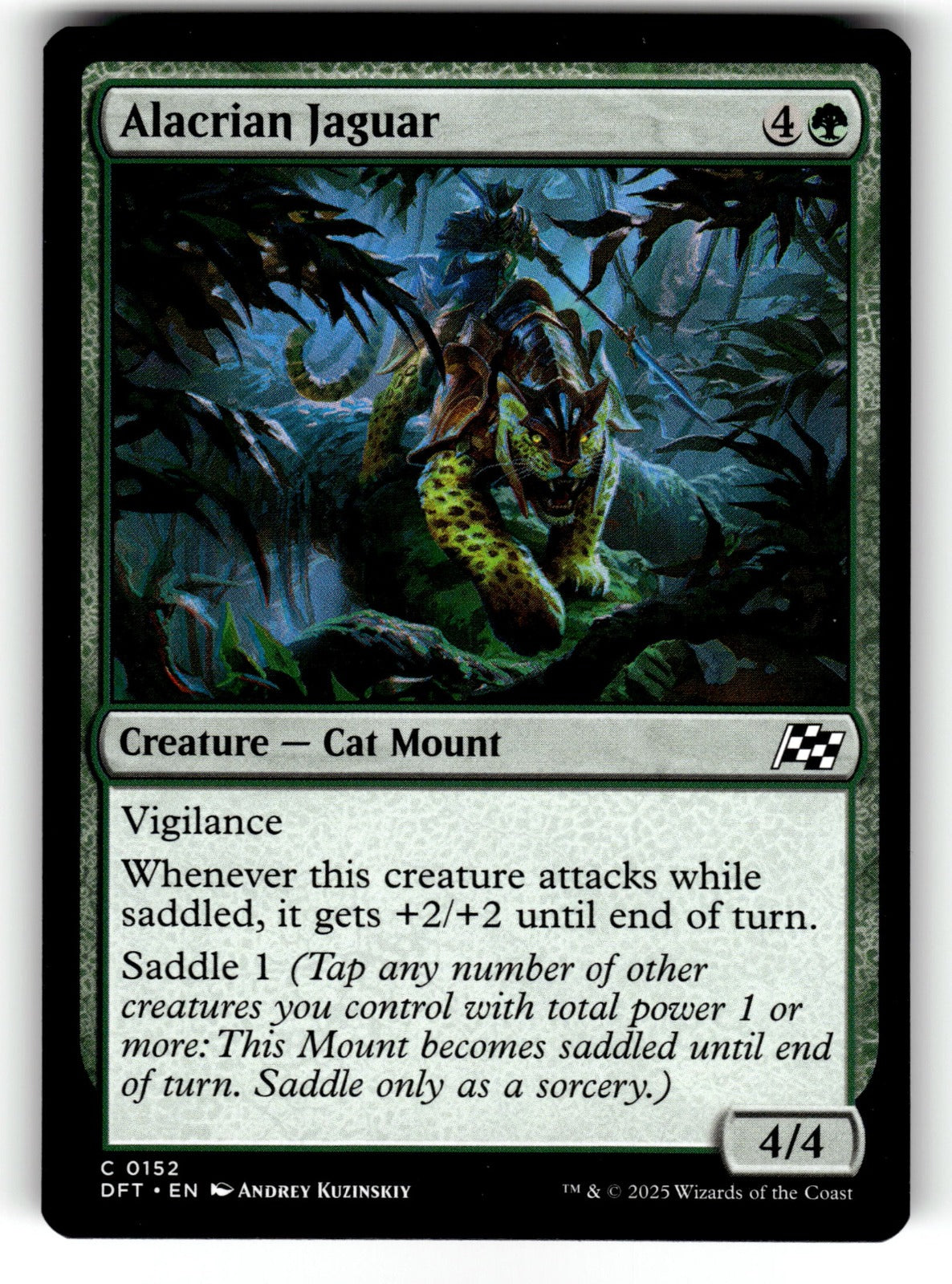 Alacrian Jaguar – 152 DFT: Aetherdrift C NM