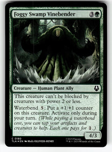 Foggy Swamp Vinebender – 180 TLA: Avatar: The Last Airbender C Foil NM