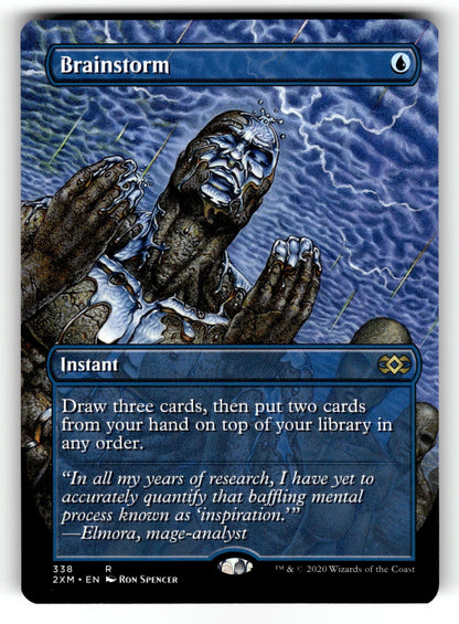 Brainstorm (Borderless) – 338 2XM: Double Masters R NM