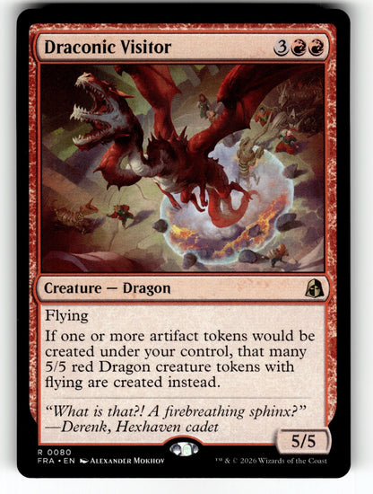 Draconic Visitor – 80 FRA: Reality Fracture R NM