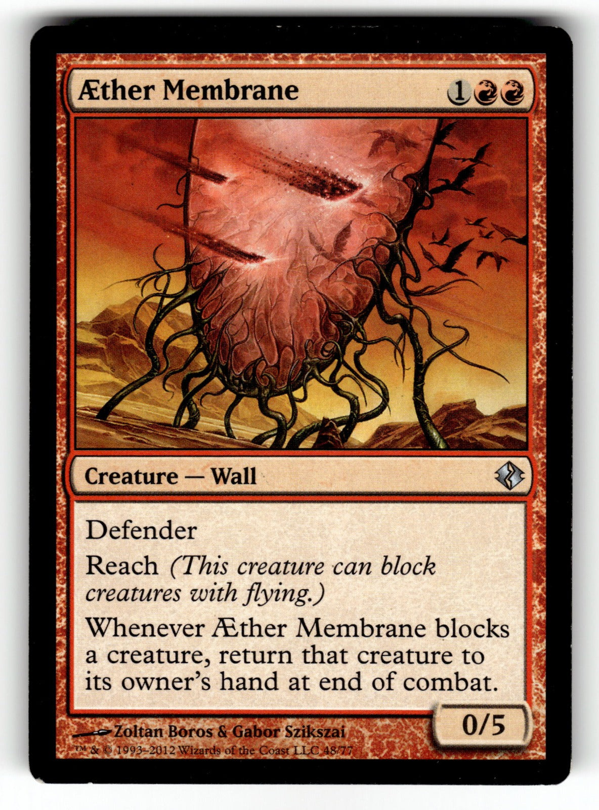 Aether Membrane – 48 DDI: Duel Decks: Venser vs. Koth U LP