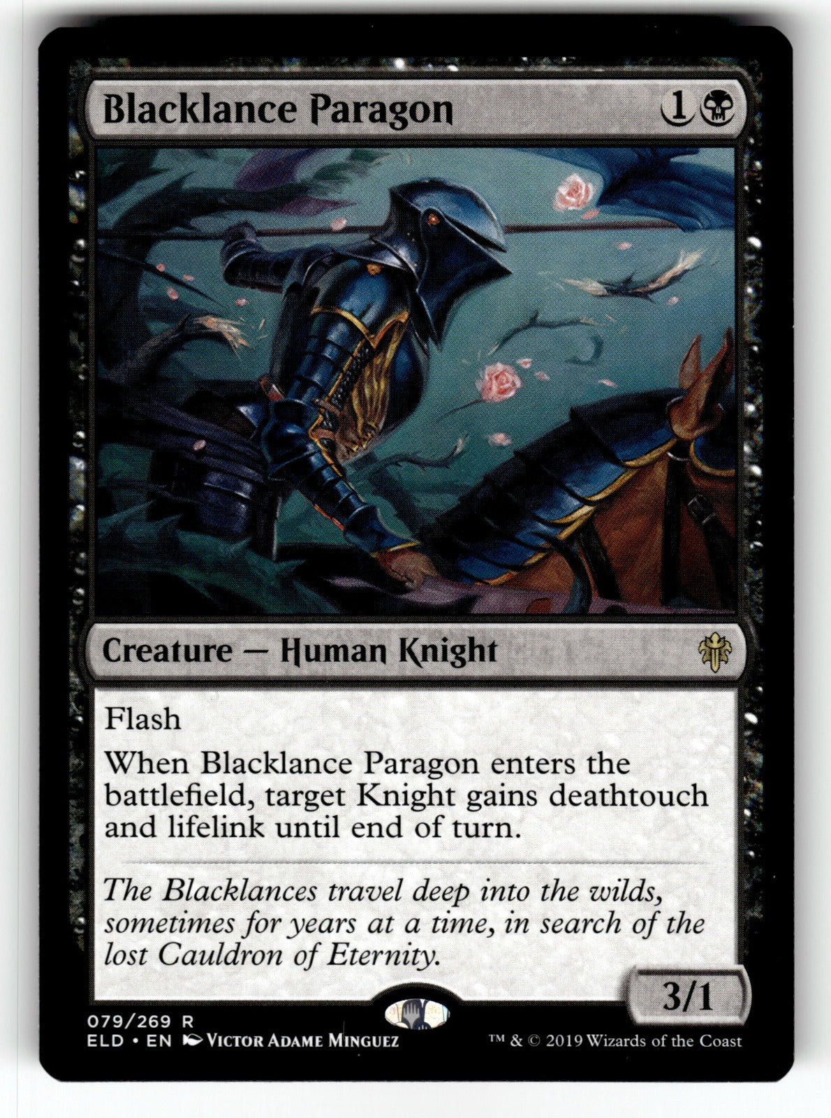 Blacklance Paragon – 79 ELD: Throne of Eldraine R NM
