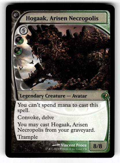 Hogaak, Arisen Necropolis (Future Sight) – 136 MB2: Mystery Booster 2 R NM