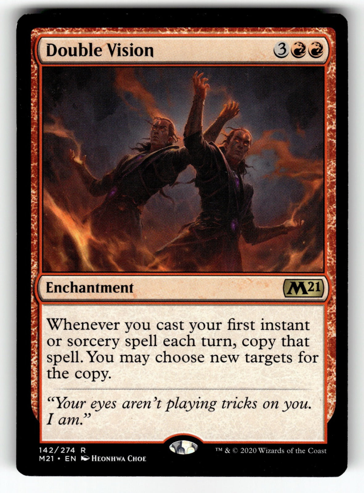 Double Vision – 142 M21: Core Set 2021 R NM
