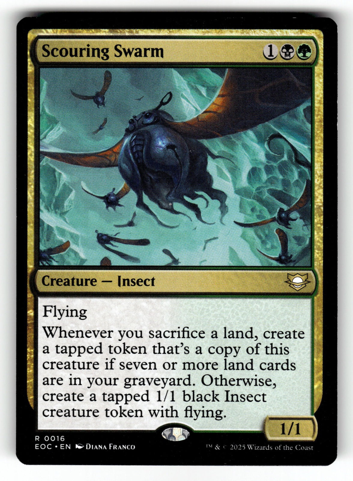 Scouring Swarm – 16 EOC: Commander: Edge of Eternities R NM