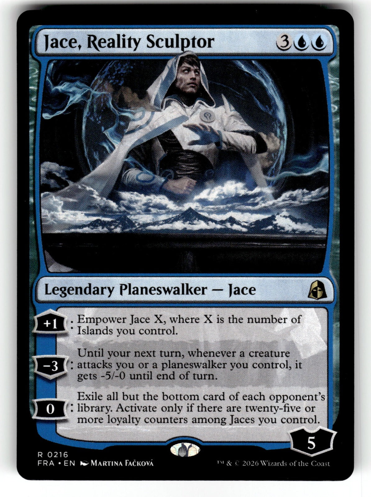 Jace, Reality Sculptor – 216 FRA: Reality Fracture R LP