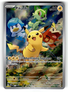Pikachu – 027 SVP: SV: Scarlet & Violet Promo Cards Promo Holo LP