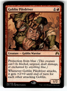 Goblin Piledriver – 151 ORI: Magic Origins R NM