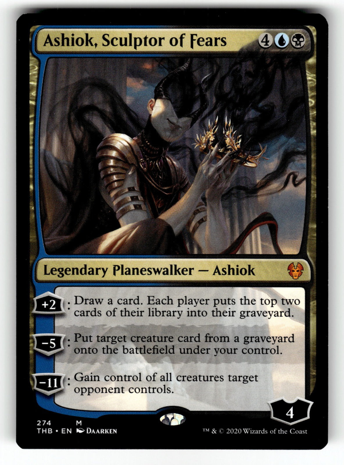 Ashiok, Sculptor of Fears – 274 THB: Theros Beyond Death M NM