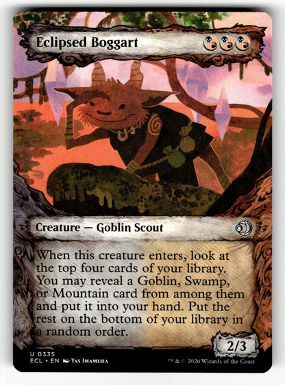 Eclipsed Boggart (Showcase) – 335 ECL: Lorwyn Eclipsed U NM