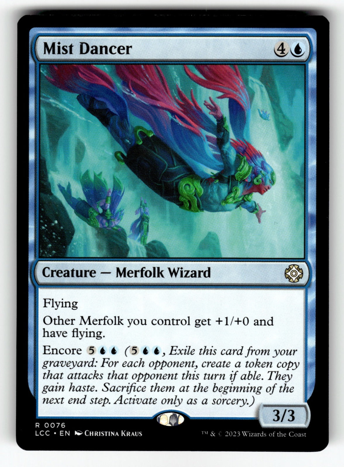 Mist Dancer – 76 LCC: Commander: The Lost Caverns of Ixalan R NM