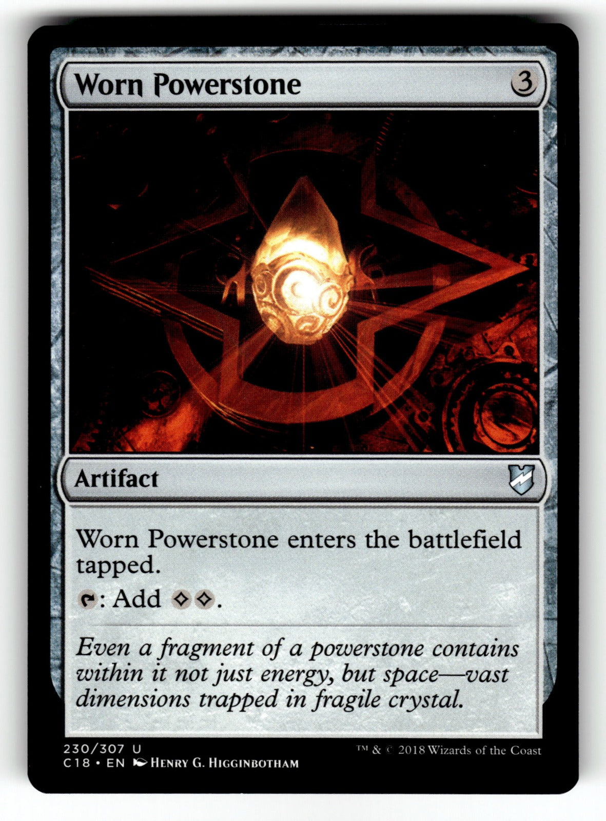 Worn Powerstone – 230 C18: Commander 2018 U NM