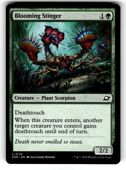Blooming Stinger – 174 EOE: Edge of Eternities C NM