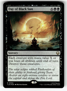 Day of Black Sun – 94 TLA: Avatar: The Last Airbender R Foil NM