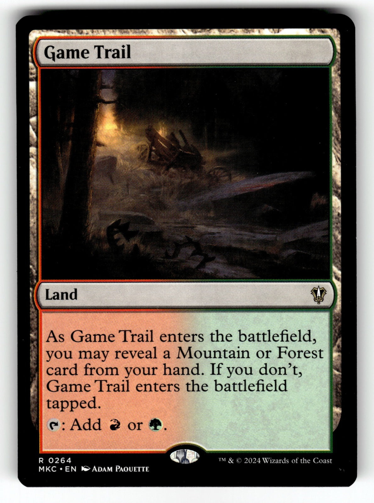 Game Trail – 264 MKC: Commander: Murders at Karlov Manor R NM