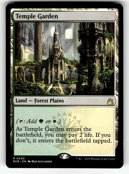 Temple Garden – 290 RVR: Ravnica Remastered R NM