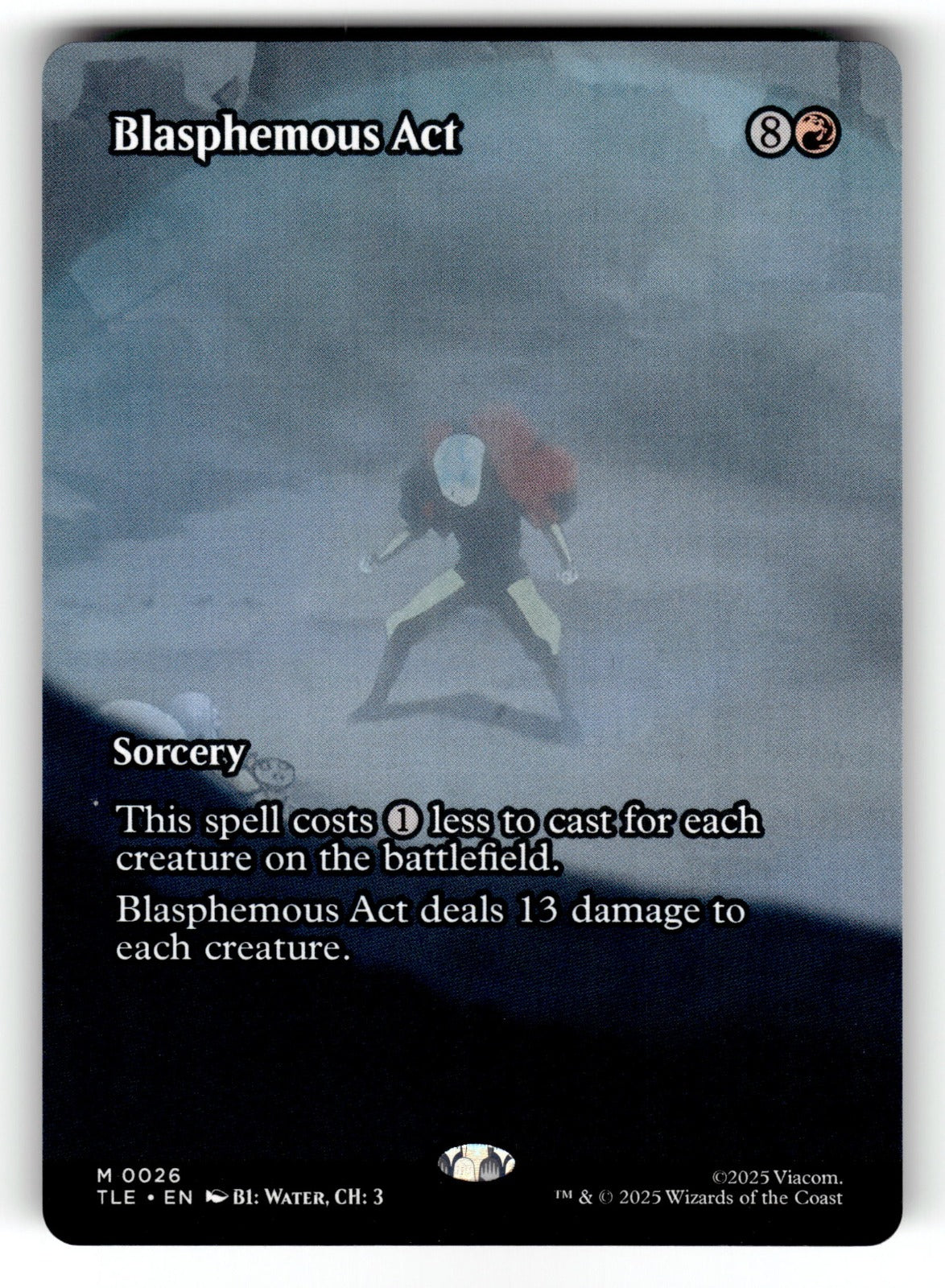 Blasphemous Act (Borderless) – 26 TLE: Avatar: The Last Airbender: Eternal-Legal M LP
