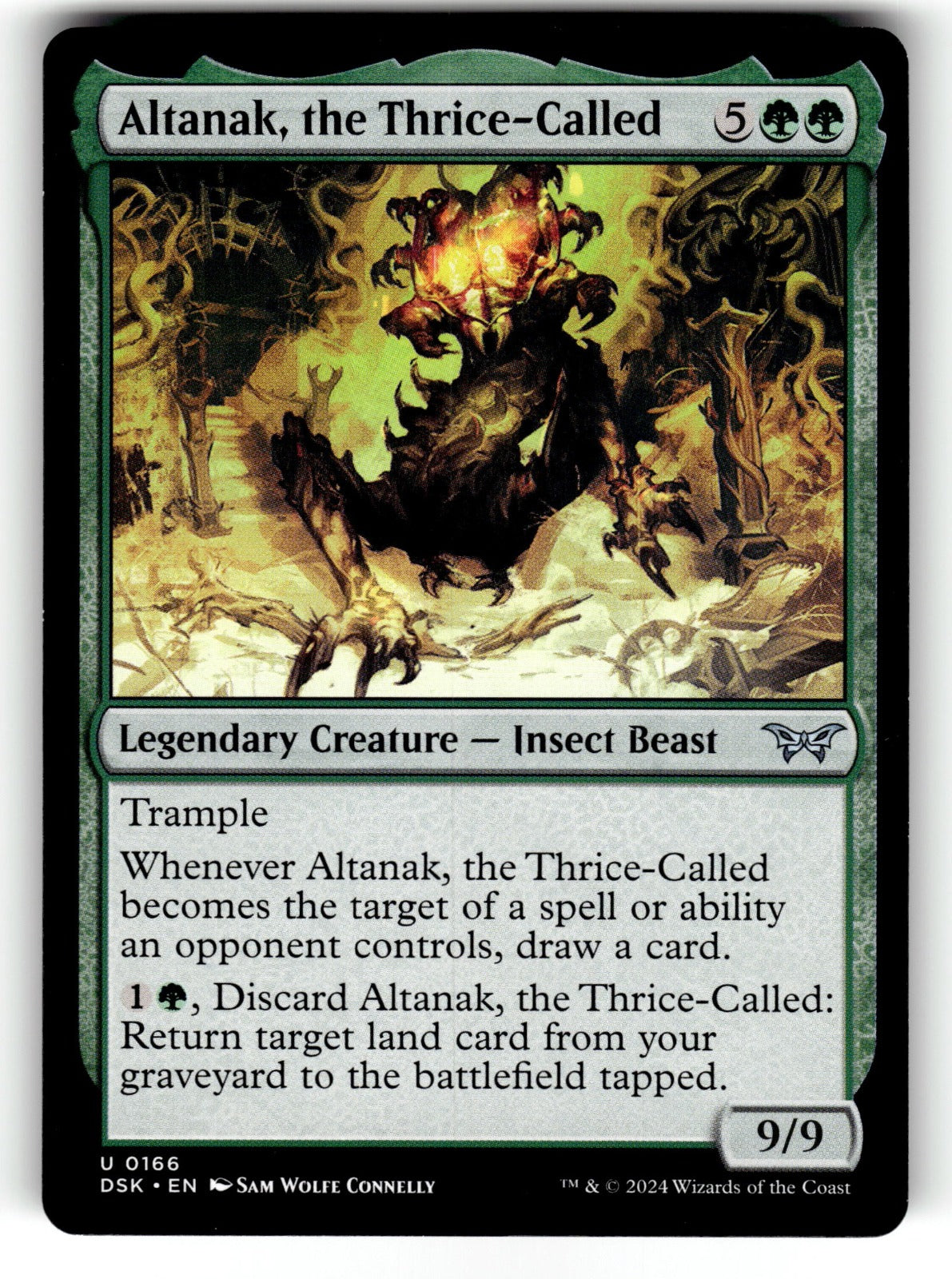 Altanak, the Thrice-Called – 166 DSK: Duskmourn: House of Horror U NM