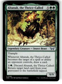 Altanak, the Thrice-Called – 166 DSK: Duskmourn: House of Horror U NM