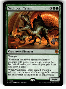 Vaultborn Tyrant – 20 PPECL: Promo Pack: Lorwyn Eclipsed M NM