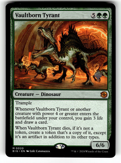 Vaultborn Tyrant – 20 PPECL: Promo Pack: Lorwyn Eclipsed M NM