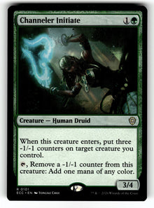 Channeler Initiate – 101 ECC: Commander: Lorwyn Eclipsed R NM