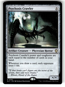 Psychosis Crawler – 282 BLC: Commander: Bloomburrow R NM