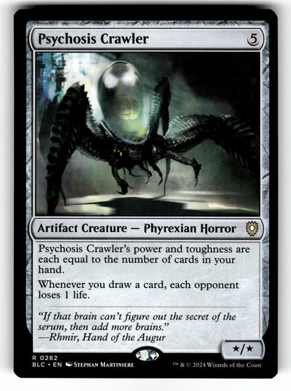 Psychosis Crawler – 282 BLC: Commander: Bloomburrow R NM