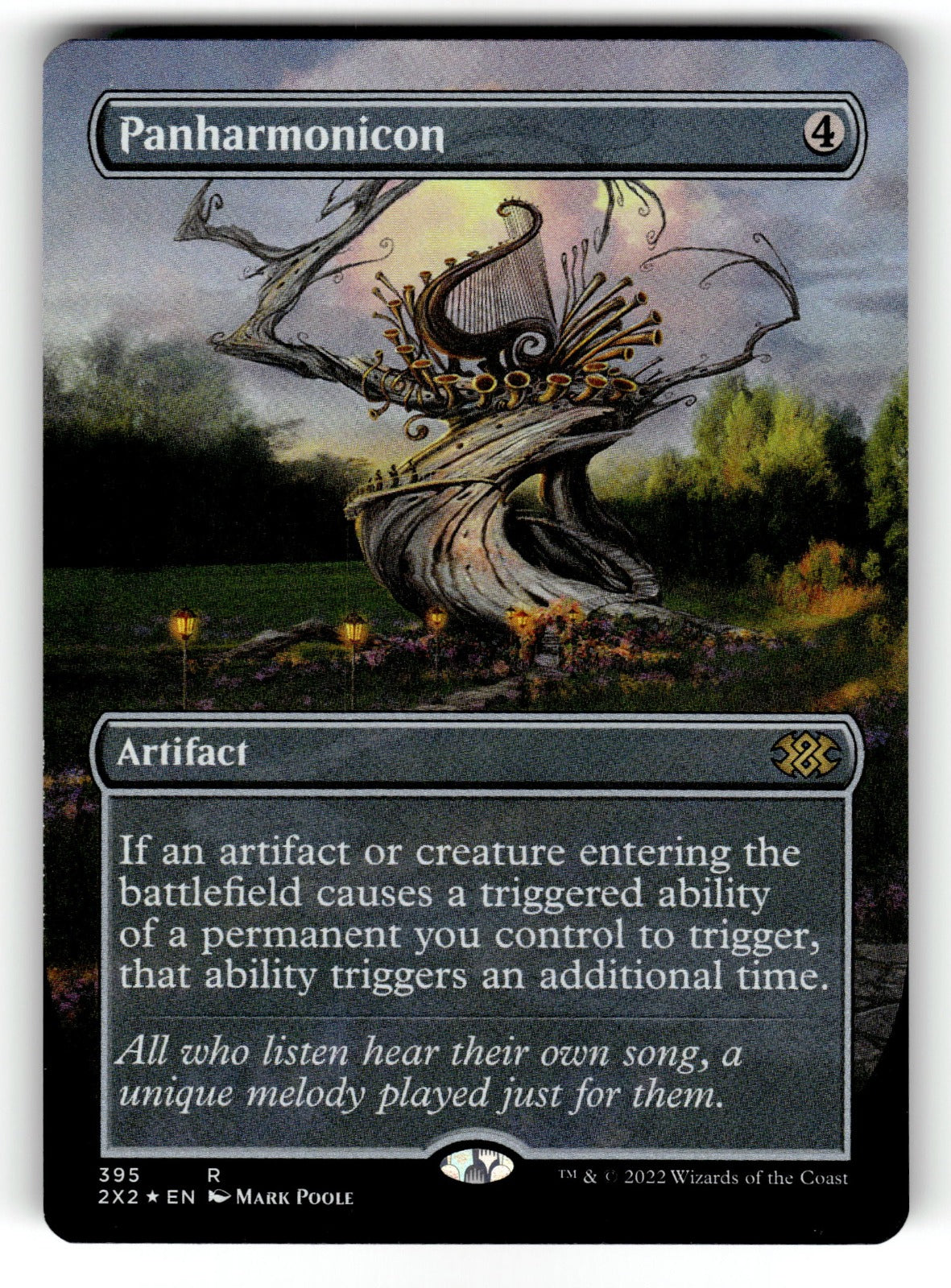 Panharmonicon (Borderless) – 395 2X2: Double Masters 2022 R Foil NM