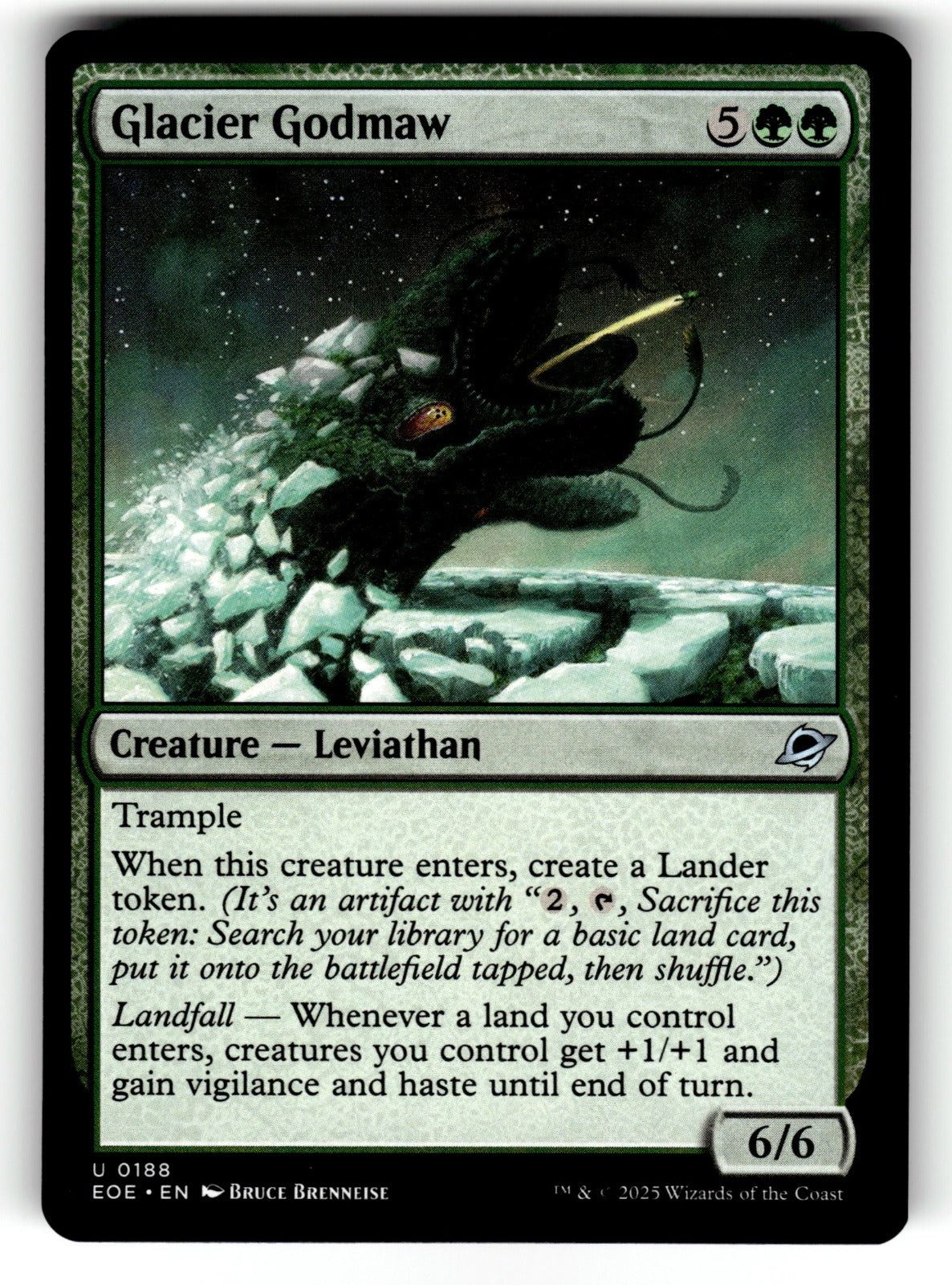 Glacier Godmaw – 188 EOE: Edge of Eternities U NM