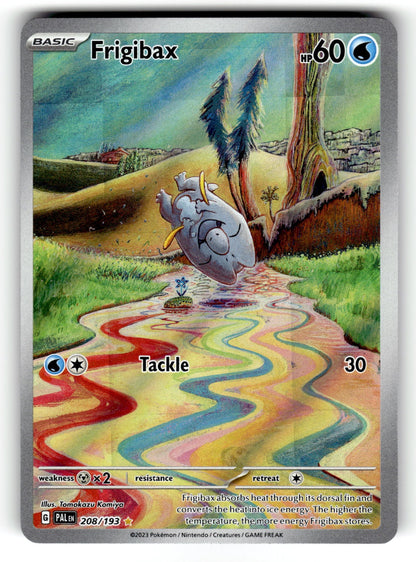 Frigibax – 208/193 PAL: SV02: Paldea Evolved Illustration Rare Holo NM
