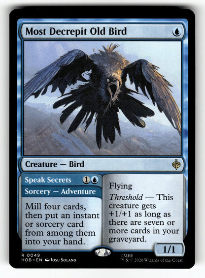 Most Decrepit Old Bird – 49 HOB: The Hobbit R NM