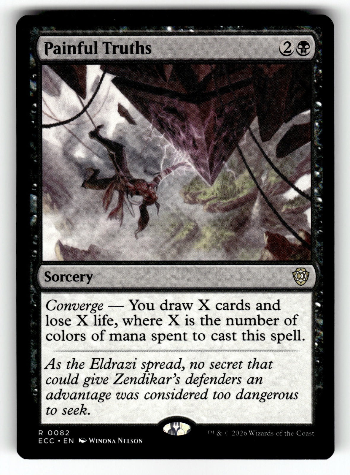 Painful Truths – 82 ECC: Commander: Lorwyn Eclipsed R NM