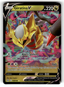 Giratina V – 130/196 SWSH11: SWSH11: Lost Origin Ultra Rare Holo LP