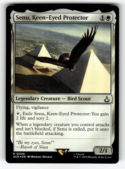 Senu, Keen-Eyed Protector – 8 ACR: Universes Beyond: Assassin's Creed R Foil LP