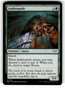 Anthropede – 167 DSK: Duskmourn: House of Horror C NM