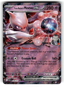 Team Rocket's Mewtwo ex – 079/217 ASC: ME: Ascended Heroes Double Rare Holo NM
