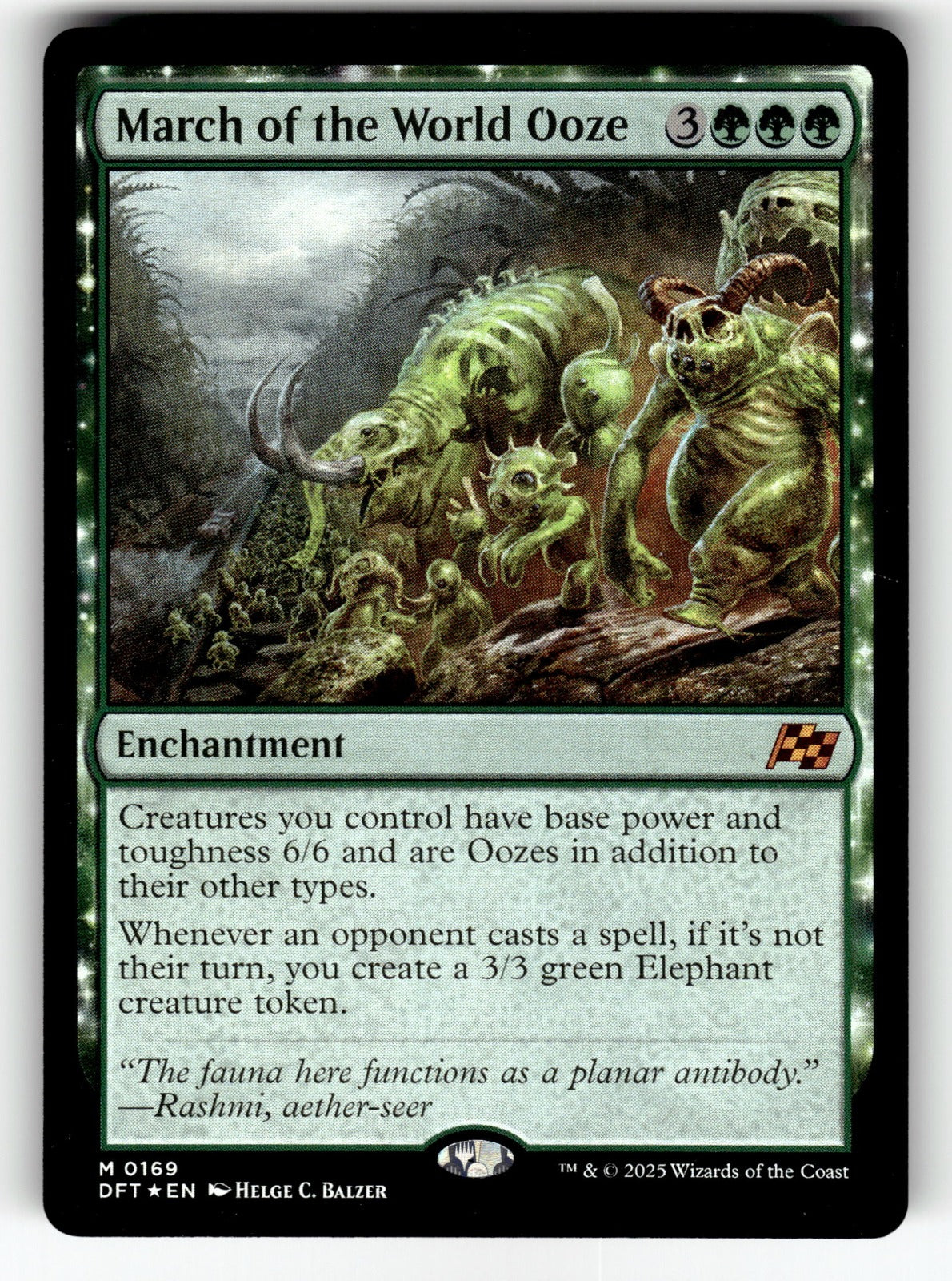 March of the World Ooze – 169 DFT: Aetherdrift M FoilNM