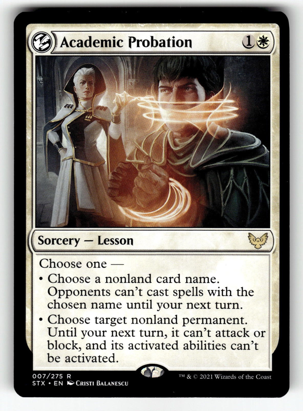 Academic Probation – 7 STX: Strixhaven: School of Mages R NM