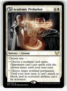 Academic Probation – 7 STX: Strixhaven: School of Mages R NM