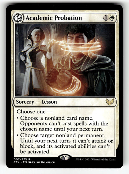Academic Probation – 7 STX: Strixhaven: School of Mages R NM