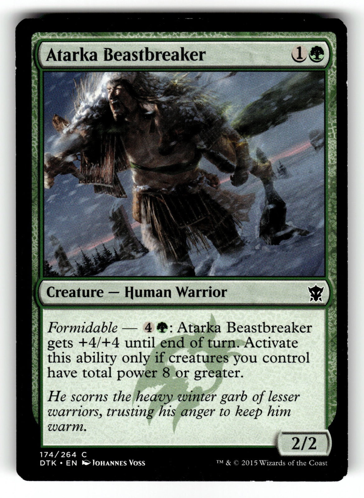 Atarka Beastbreaker – 174 DTK: Dragons of Tarkir C LP