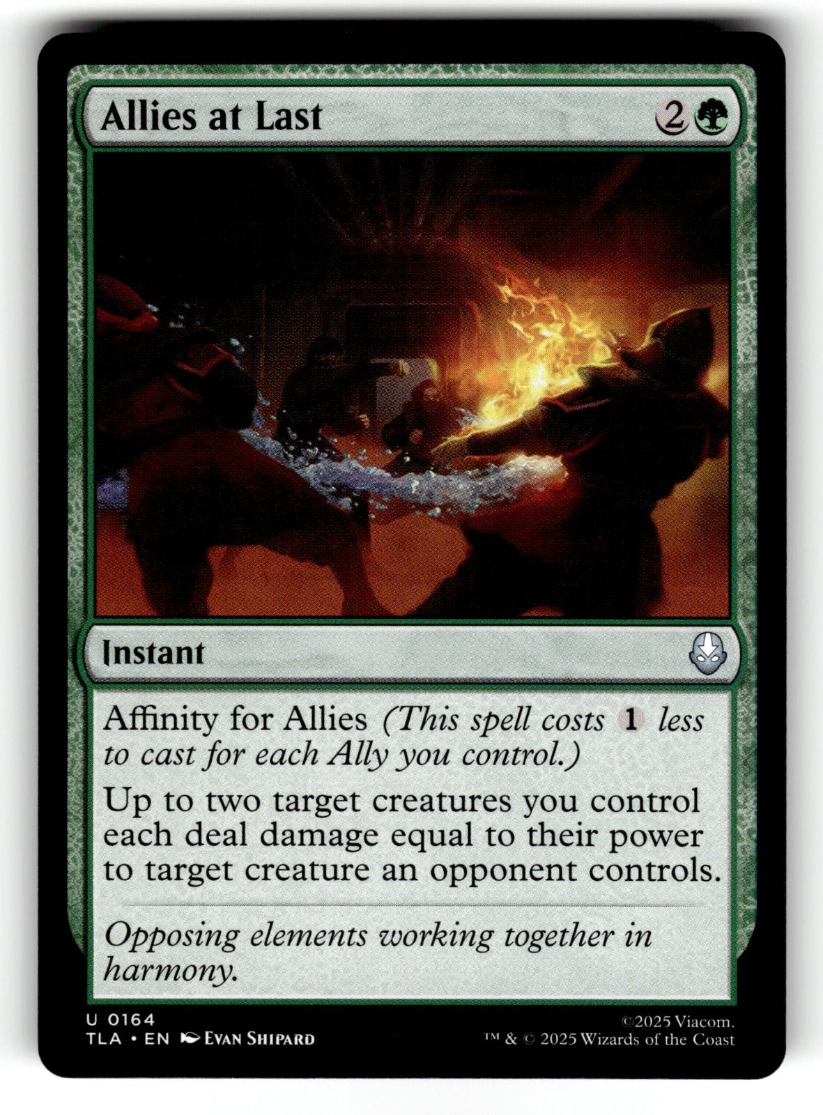 Allies at Last – 164 TLA: Avatar: The Last Airbender U NM